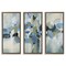 Stupell Industries Subdued Dappled Abstract 3pc Floating Frame Set, design by Lisa Ridgers